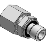 DS-A-WD - Fitting body with nut and cutting ring