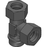 DS/S-D - Fitting body with nut and cutting ring