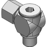 DS-SB - Fitting body with nut and cutting ring
