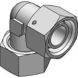 Swivel fittings, direction adjustable fittings